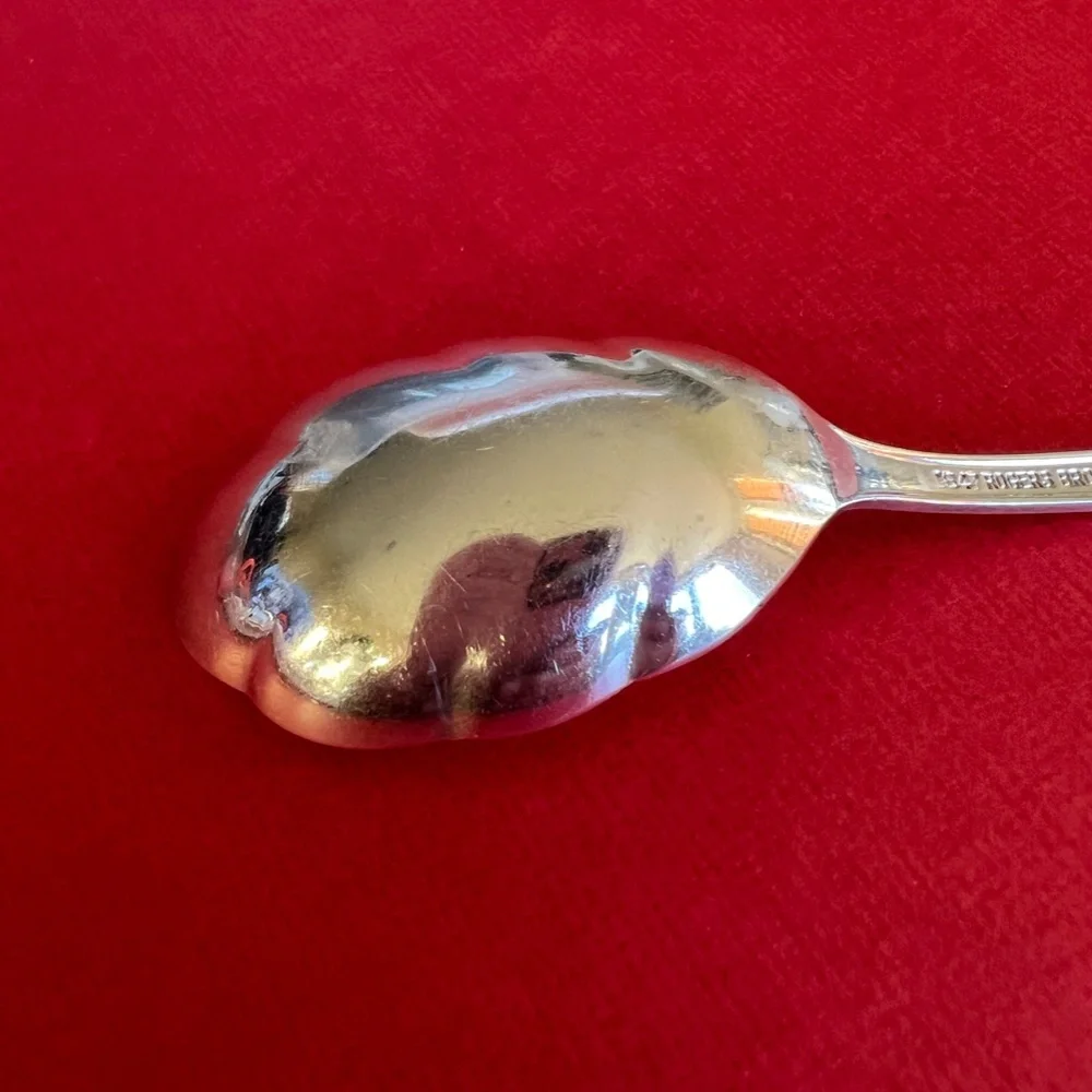 Rogers Bros. Silverplate Sugar/Jelly Scalloped Spoon